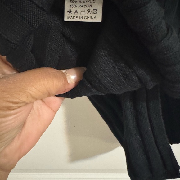 NWT Sm Black Sleeveless Ribbed top and bottom skirt (KLWCJFFF) - Picture 7 of 14